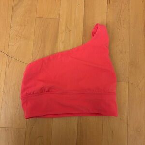 Lululemon sz 6 align asymmetrical bra *light support